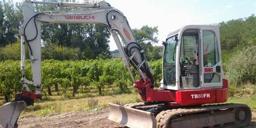 Takeuchi Rubber Track