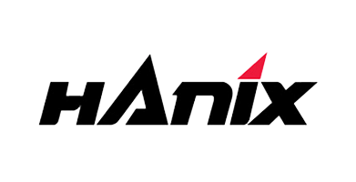 Hanix Rubber Track Logo